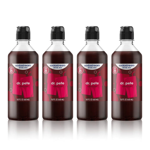 Sodastream Classics® Dr. Pete Drink Mix 4 Pack 440ml