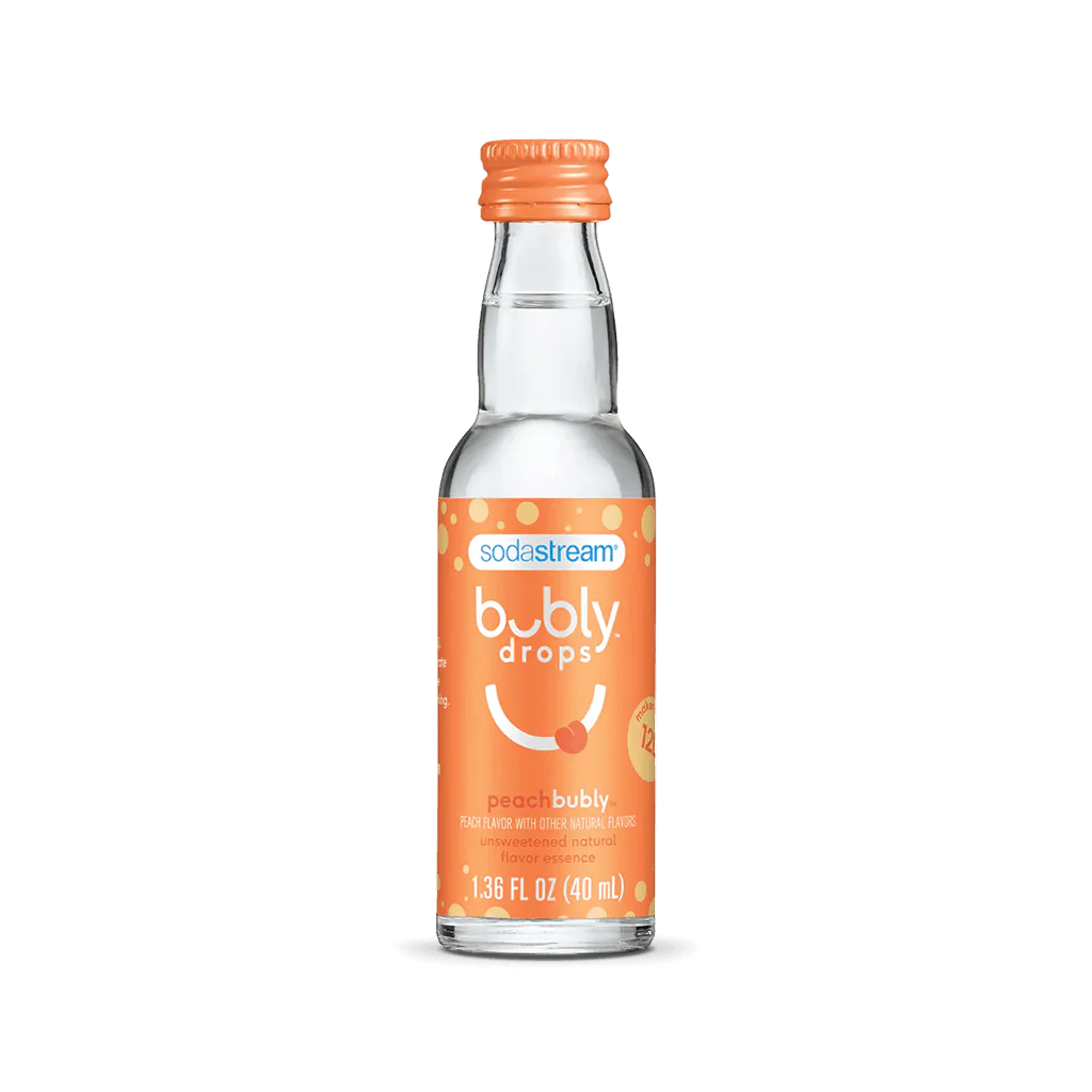 Sodastream bubly drops® Peach Natural Flavor Essence 40ml