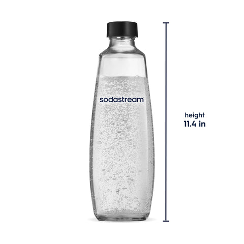 Sodastream Glass Sparkling Water Bottle 33.8 oz