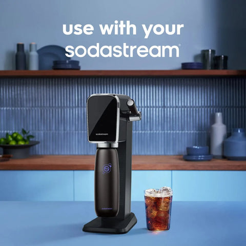 Sodastream Fizz & Go™ Insulated Stainless Steel Carbonating Bottle Black 30.4 oz