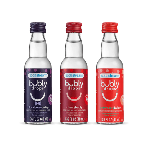 Sodastream bubly drops® Berry Bliss Variety Natural Flavor Essence 3 Pack 40ml