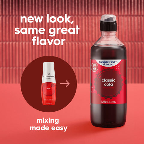 Sodastream Classics® Cola Drink Mix 4 Pack 440ml