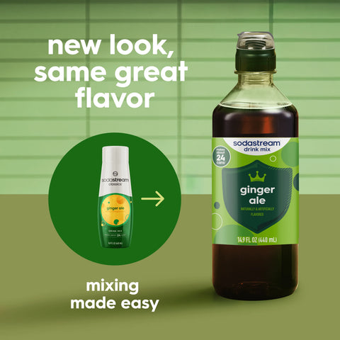 Sodastream Classics® Ginger Ale Drink Mix 440ml