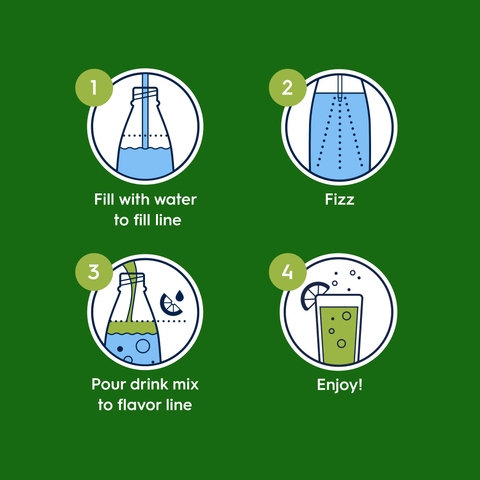 Sodastream STARRY® Lemon Lime Drink Mix 440ml