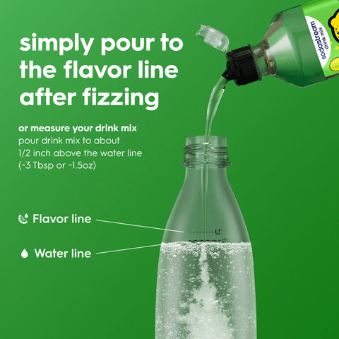 Sodastream STARRY® Lemon Lime Zero Sugar Drink Mix 440ml
