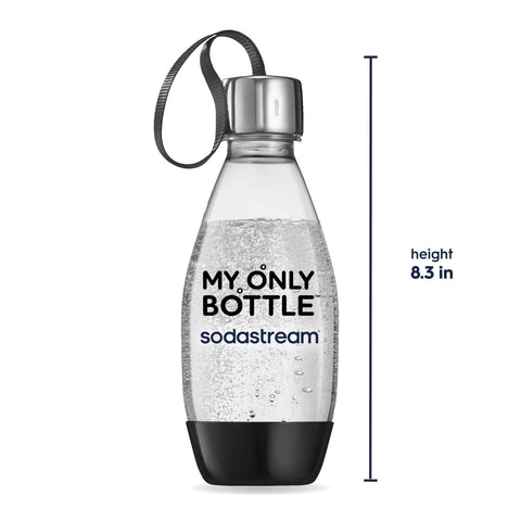 Sodastream My Only Bottle Loop Cap Black 16.9 oz